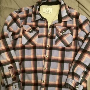 Ladies fleece lined flannel